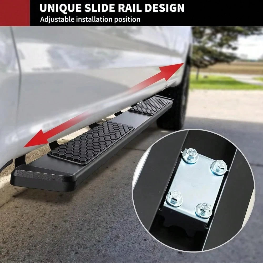 6" Running Boards For 2024-2026 Tacoma Double Cab Side Steps Bar