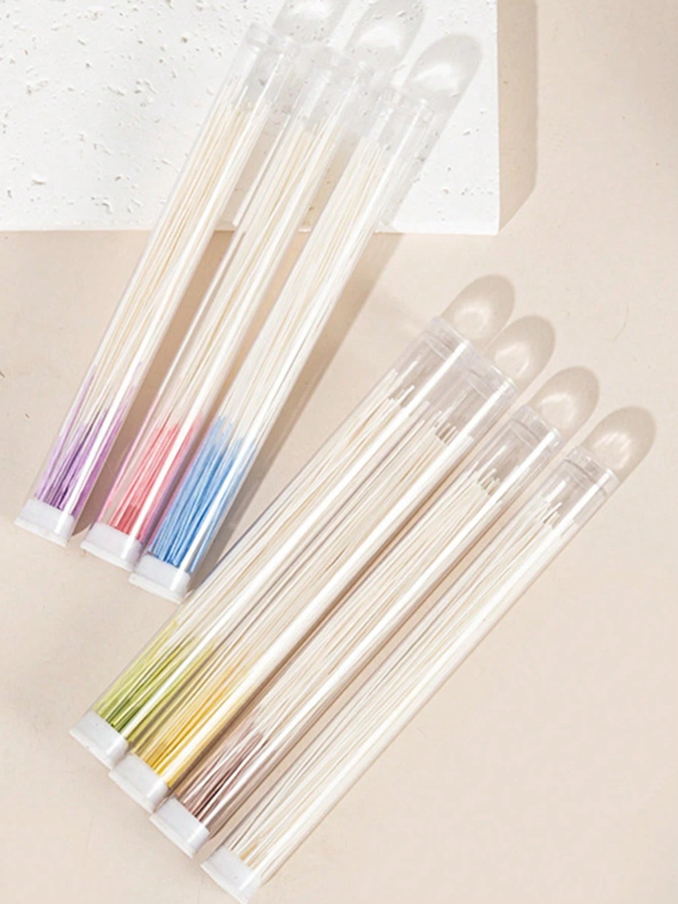 60pcs/120pcs Ear Piercing Cleaning Kit, Odor Removal, Ear Care Set, Disposable Piercing Thread, Post-Piercing Care Cleaning Thread, Ear Piercing Care Cleaning Tools, Unisex