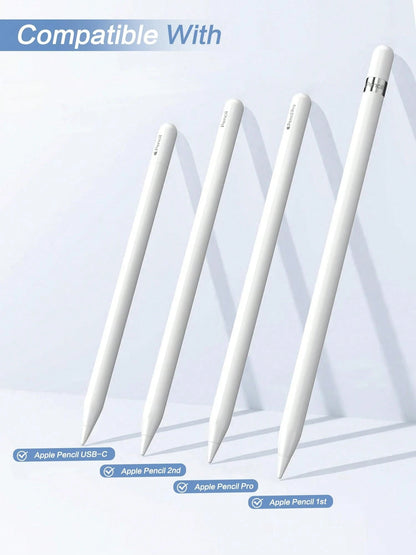 6pcs Replacement Nibs Compatible With Apple Pencil Pro/2nd Gen/1st Gen/USB-C, Upgraded Apple Pencil Nibs With Pen Tip Case, Durable, Fine Tip, Precise Control, For IPad Pencil Tip Set