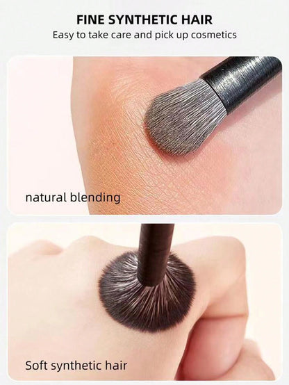 6pcs Soft Bristle Eye Makeup Brush Set For Eyeshadow Blending, Smudging, Eyeliner & Eye Detailing,Eyebrow Brush,Eyeshadow Brush,Spoolie,Spoolie Brush,Giveaways