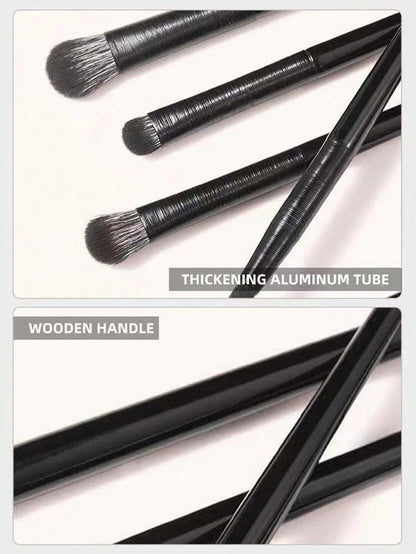 6pcs Soft Bristle Eye Makeup Brush Set For Eyeshadow Blending, Smudging, Eyeliner & Eye Detailing,Eyebrow Brush,Eyeshadow Brush,Spoolie,Spoolie Brush,Giveaways