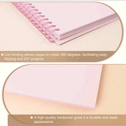 7x7 Inch/8x8 Inch/10x10 Inch DIY Scrapbook Album, 40 Pages/20 Sheets, Hard Cover Kraft Paper, Scrapbook Album, Wedding And Anniversary Family Memories