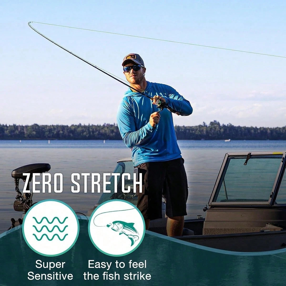 8-Strand High-Quality PE Braided Fishing Line- High Strength, Wear-Resistant, Durable- Available In 109 Yards, 328 Yards, And 547 Yards Lengths