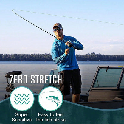 8-Strand High-Quality PE Braided Fishing Line- High Strength, Wear-Resistant, Durable- Available In 109 Yards, 328 Yards, And 547 Yards Lengths