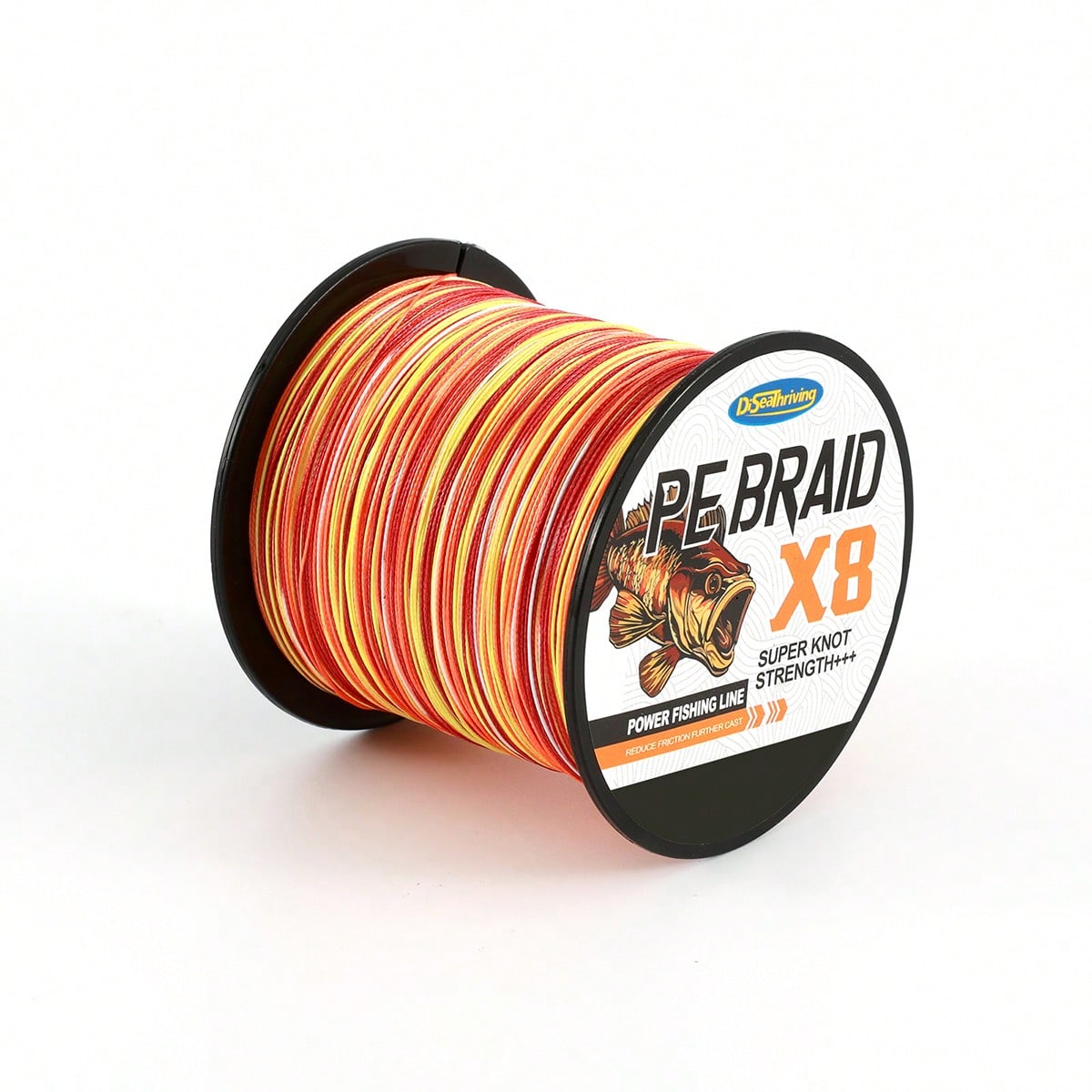 8-Strand High-Quality PE Braided Fishing Line- High Strength, Wear-Resistant, Durable- Available In 109 Yards, 328 Yards, And 547 Yards Lengths