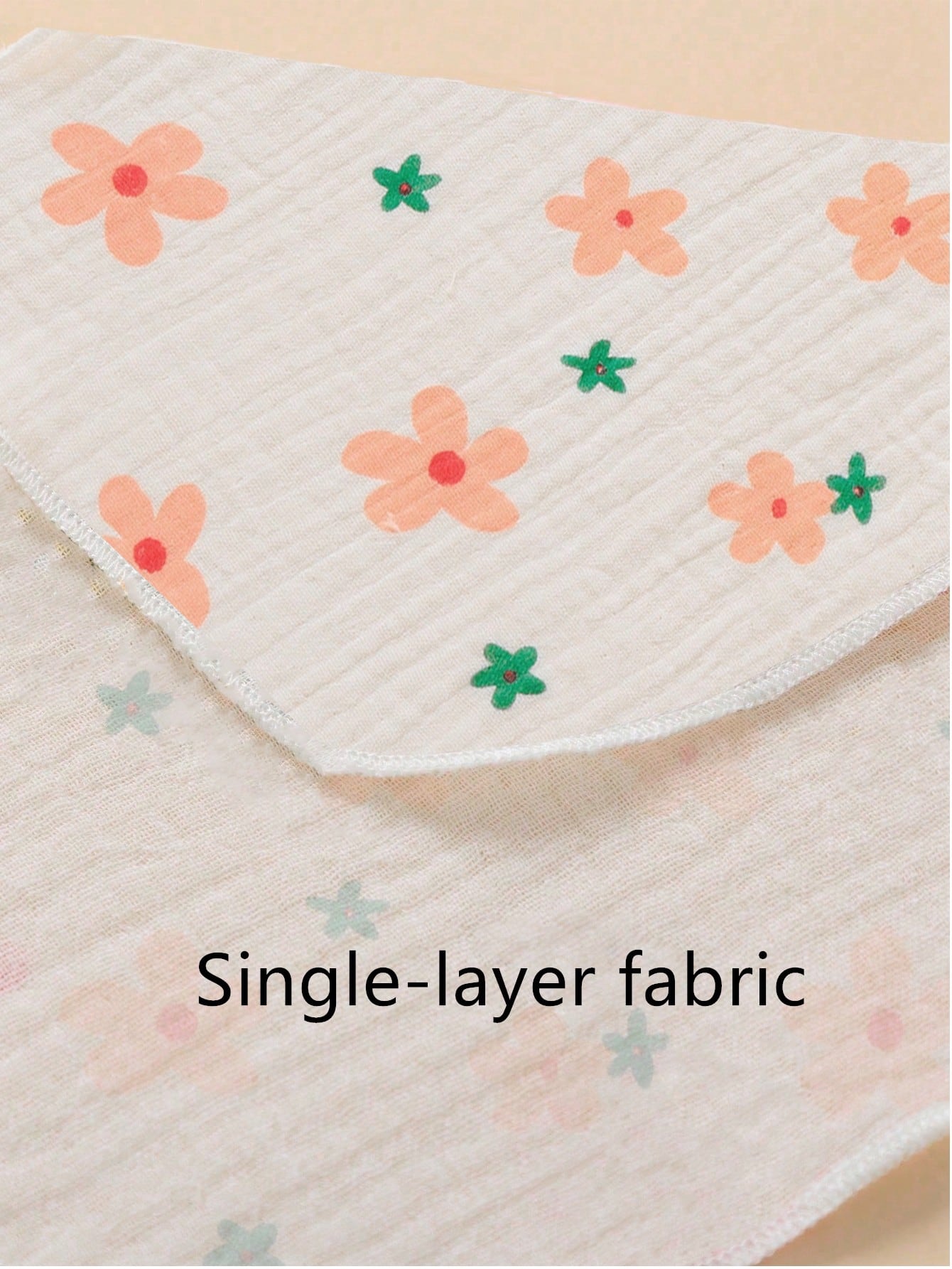 8pcs Lightweight Breathable Single-Layer Baby Bibs, Feeding Wipes, Multi-Purpose Cloths, Suitable For All Seasons
