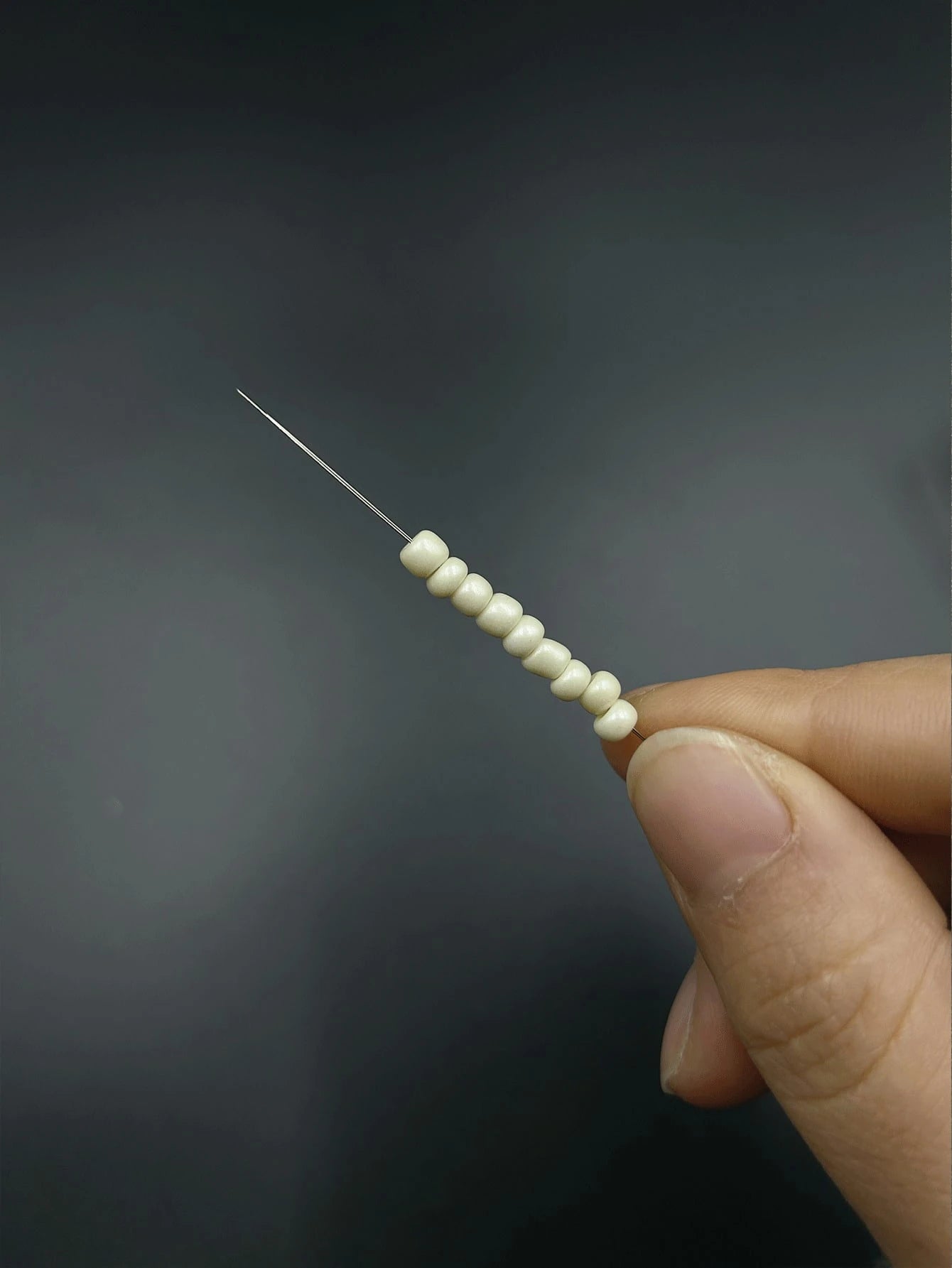 9.7cm/11.5cm Dual Size Open Curved Beading Needle, Flexible Long Metal Material, Smooth Beading, Easily Thread Small Beads, DIY Jewelry Making Tool, Suitable For Bracelets, Necklaces, Handmade Crafts