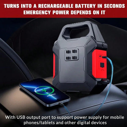 99800mAh Car Jump Starter With Air Compressor Battery Jumper Box Charger Booster