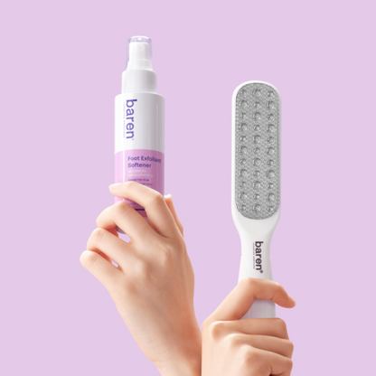 Baren Foot Exfoliant Softener At-Home Kit