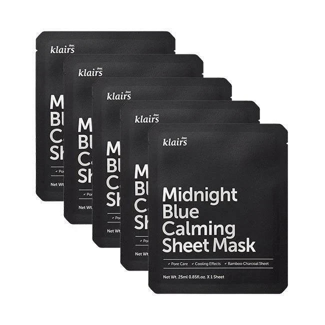 Dear Klairs Midnight Blue Calming Sheet Mask