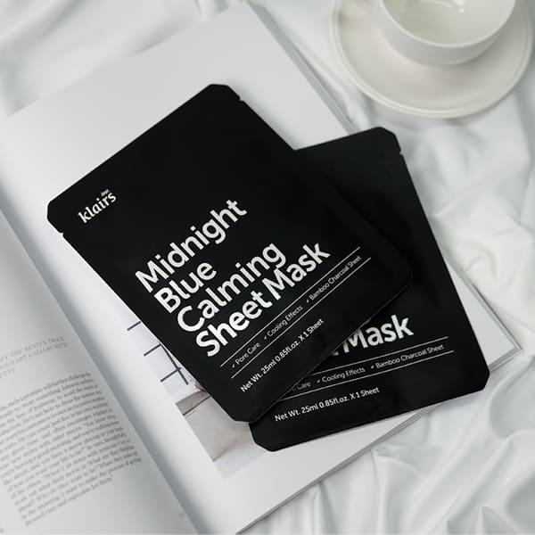 Dear Klairs Midnight Blue Calming Sheet Mask