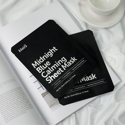 Dear Klairs Midnight Blue Calming Sheet Mask