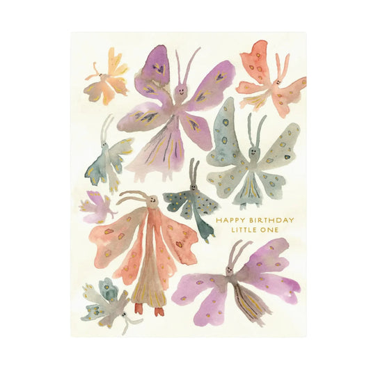 Butterflies - Birthday Card