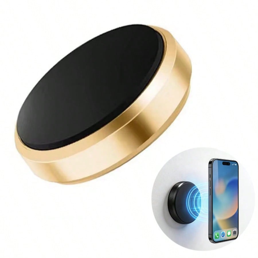 Adhesive Magnetic Phone Holder, Suitable For Kitchen Cabinet Doors, MagSafe Compatible, Super Strong Magnetic Force To Fix Phone And Keys, Firmly Adhered, Non-Damaging, Waterproof And Oil-Proof, Cover