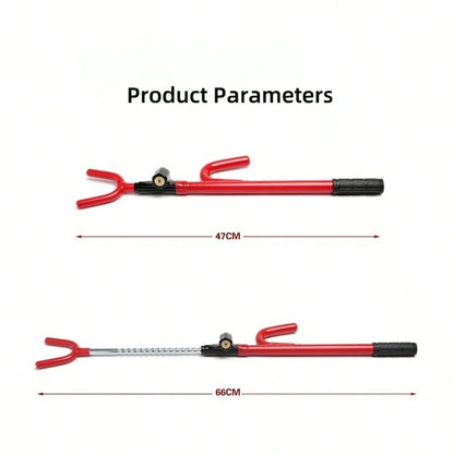 Adjustable Heavy Duty Steering Wheel Lock With 2 Keys, Universal For Cars, Trucks And SUVs