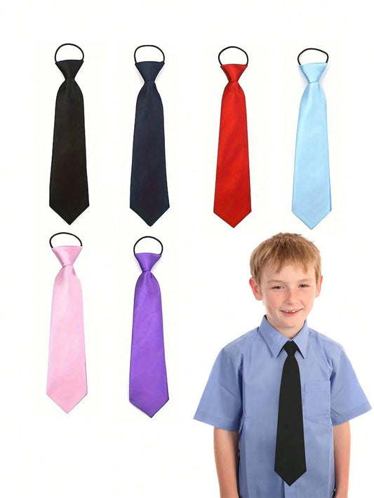 Adjustable Tie For Kids- Suitable For School, Church, Recitals, Graduations, Weddings