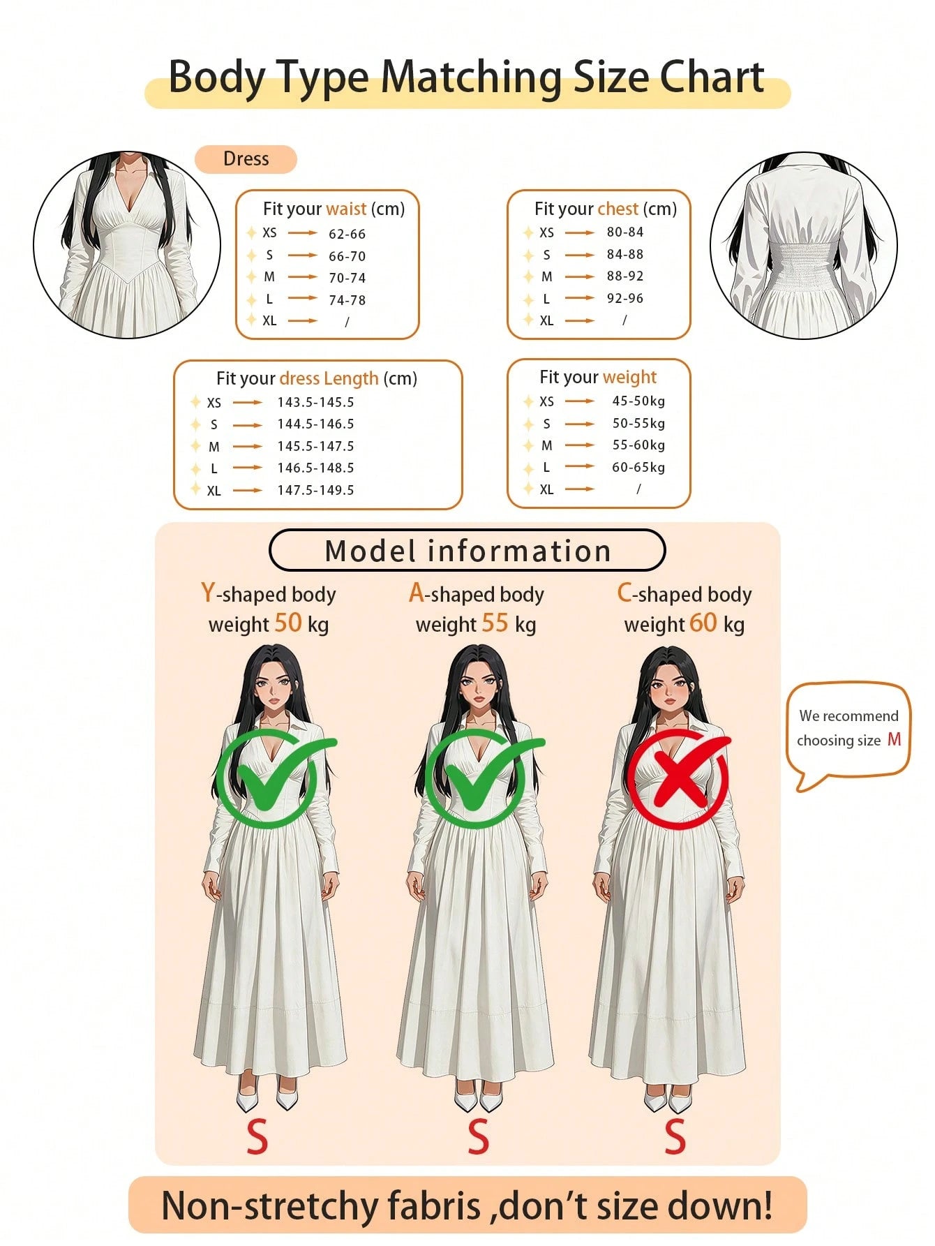 Aflion Women's V-Neck Half-Slit Button Long Sleeve Shirt Dress, Fashionable Elegant Minimalist Retro Beige Dress, Suitable For Dates, Gatherings