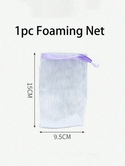 African Mesh Exfoliating Back Long Net Bath Scrub Towel Set With Pull Strap Nylon Back Exfoliator Back Scrubber For Shower UseEffective Body ScrubFor Smooth Skin Bathroom Decor Room Decor Back To Scho