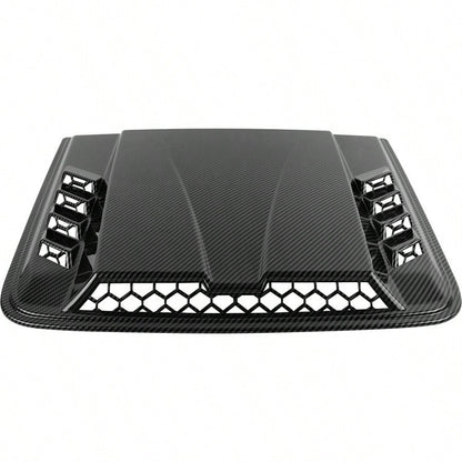 Air Flow Intake Hood Scoop Vent Cover Carbon For Chevrolet 1500 2500
