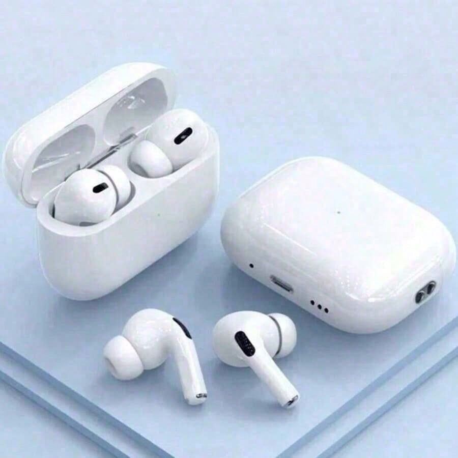 Air Pro 2nd Generation Wireless Bluetooth Headphones For IPhone With Lightning Charging Case Noise Cancelling Earbuds 4 Style Bluetooth Audifonos Compatible With IOS JGRV