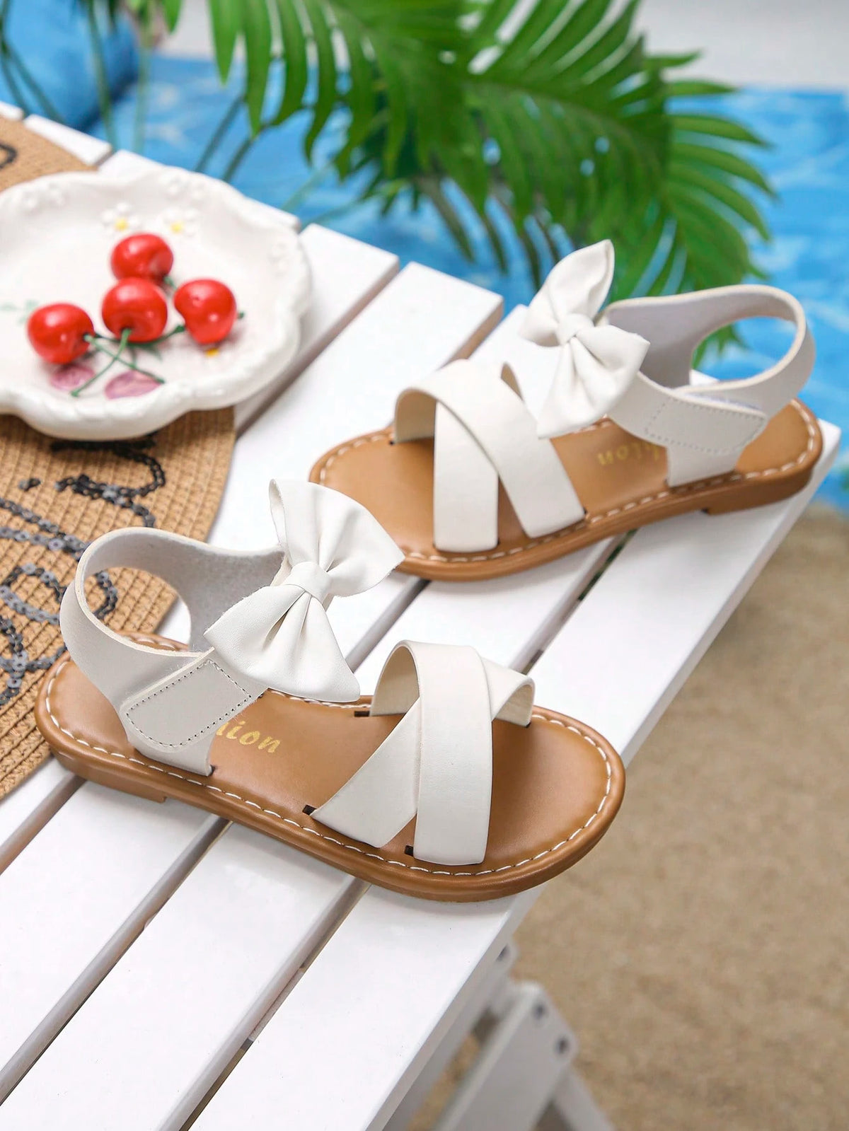 All-Season Essential| Unisex Kids Sandals| Hook And Loop Design For Easy Wear, Cloud-Like Comfort, Durable Material| Best Companion For School, Beach, Speeches, Red Carpet, Daily Commute!, Back To