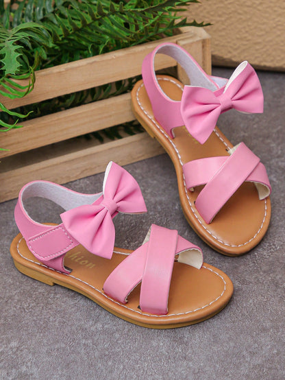 All-Season Essential| Unisex Kids Sandals| Hook And Loop Design For Easy Wear, Cloud-Like Comfort, Durable Material| Best Companion For School, Beach, Speeches, Red Carpet, Daily Commute!, Back To
