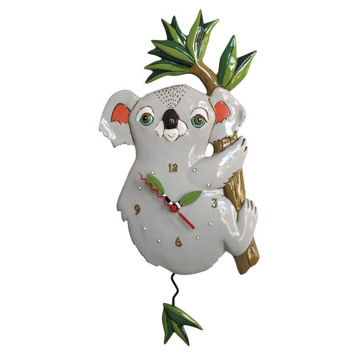 Allen Designs - Koolah Aussie Koala Bear Swing Pendulum Wall Clock P1922