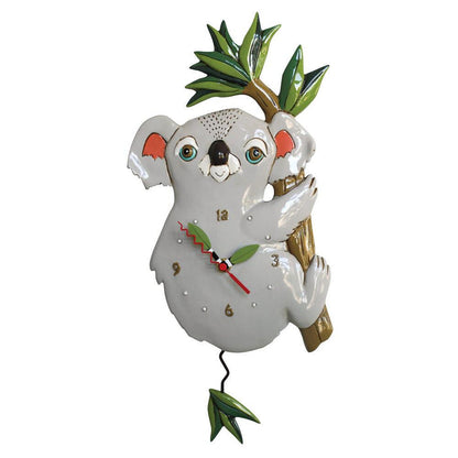 Allen Designs - Koolah Aussie Koala Bear Swing Pendulum Wall Clock P1922