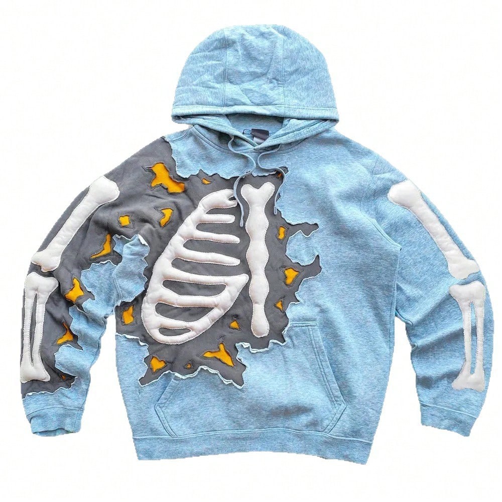 American Y2K Hip-Hop Letter Printing Hot-Selling Hoodie Personalized Street Men's And Women's Loose Zipper