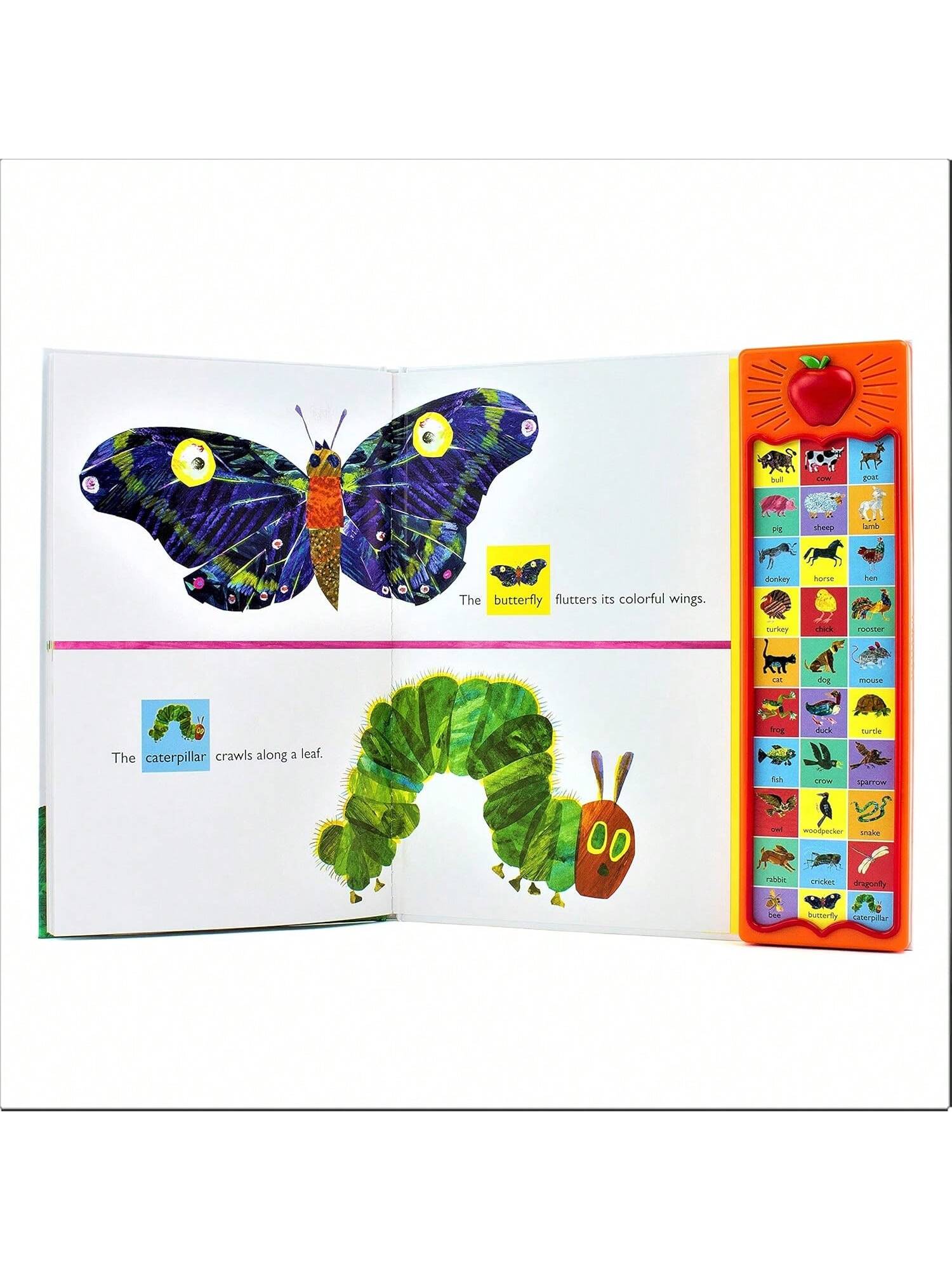 Around The Farm Sound Book, Kids Books, 30-Button Interactive Farm Animal Sounds| Early Learning & First Words Book For Toddlers| Durable Board Book For Ages 1–3, Baby Books