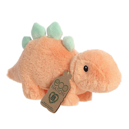 Aurora ECO Nation - Stegosaurus Orange Dinosaur Plush Toy 35058