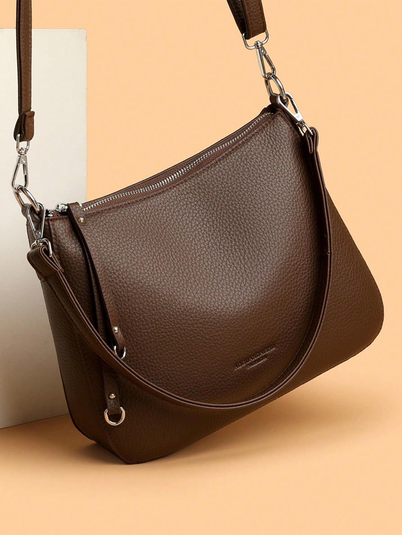 Authentic Women's Soft PU Leather Shoulder Bag, Luxury Designer Crossbody Bag, Casual Tote Bag, Messenger Commuter Bag, A Main