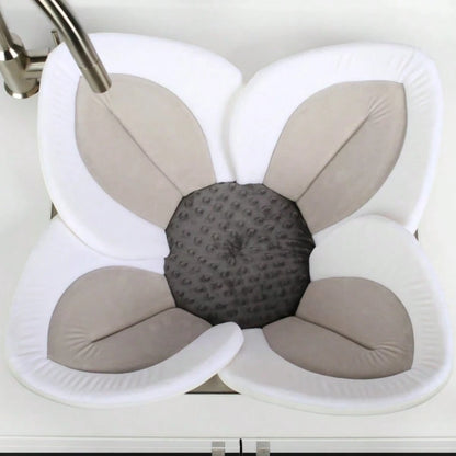 Baby Bath Mat, Newborn Flower Bath Mat, Sunflower Sink Wash Face Pad