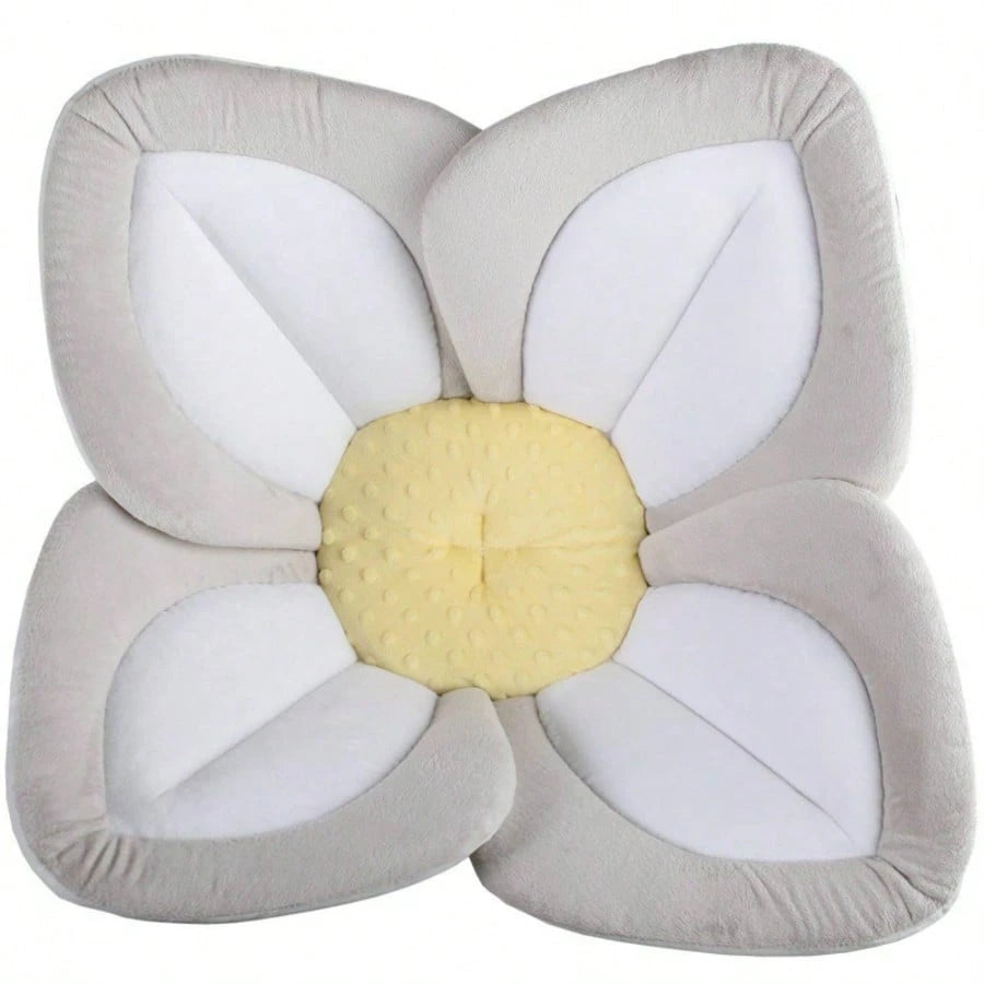 Baby Bath Mat, Newborn Flower Bath Mat, Sunflower Sink Wash Face Pad