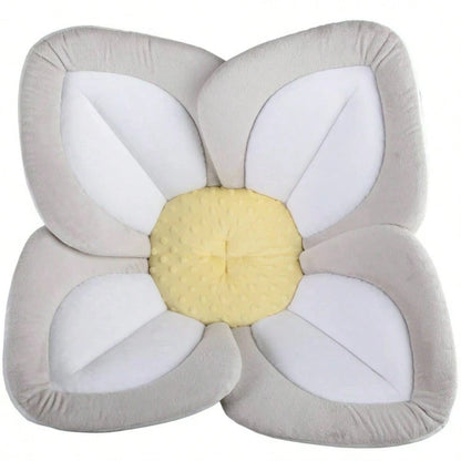 Baby Bath Mat, Newborn Flower Bath Mat, Sunflower Sink Wash Face Pad