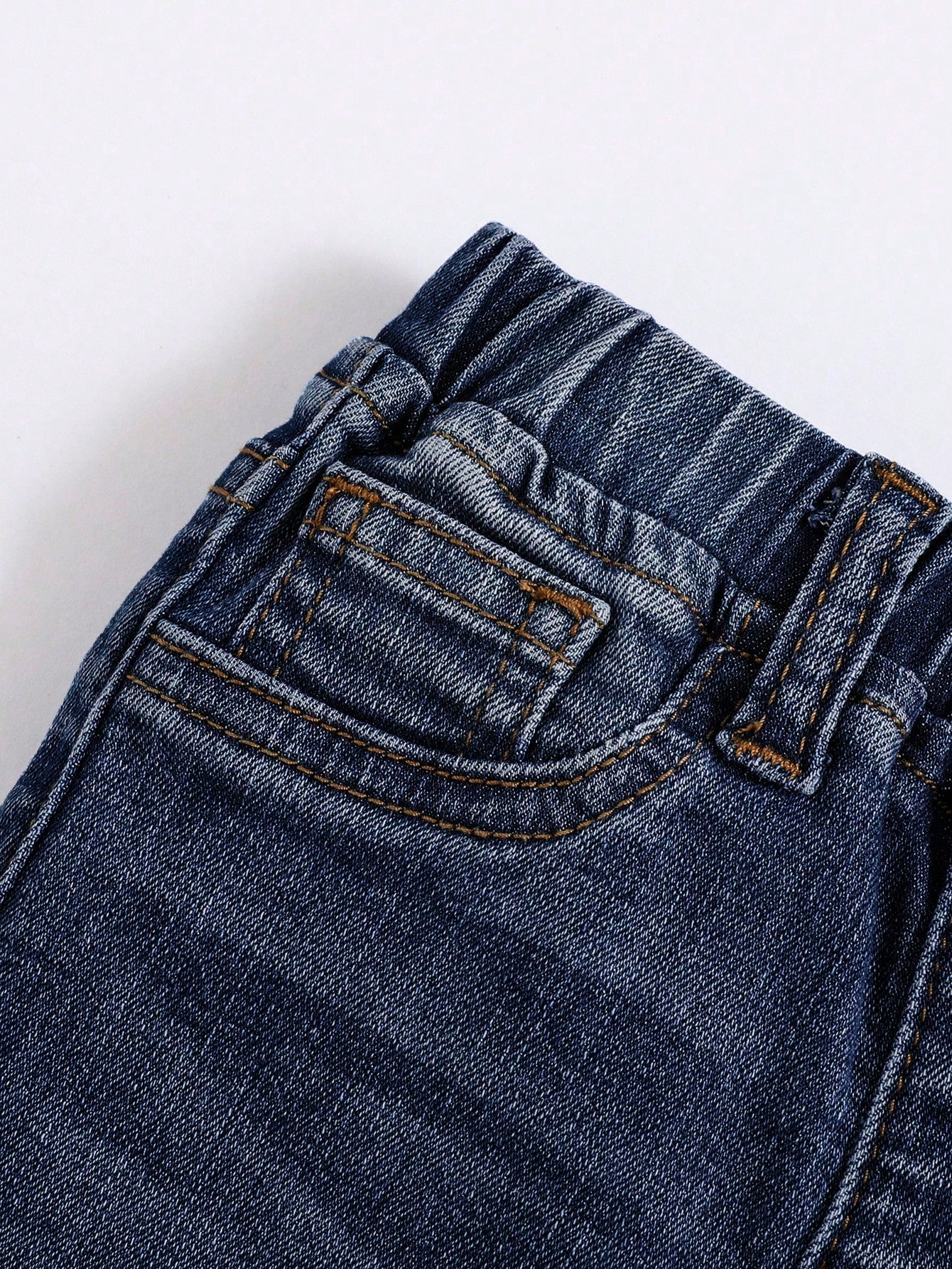 Baby Boy's Straight Leg Jeans, Casual & Simple, Suitable For Fall & Winter
