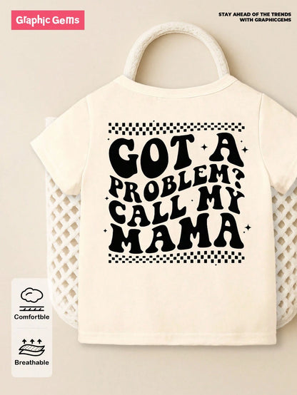 Baby Boy White Casual Short Sleeve T-Shirt,Summer Graphic City Break Tee With Ghost Face Skeleton Hand Gesture Funny Letter Slogan Creative Cartoon