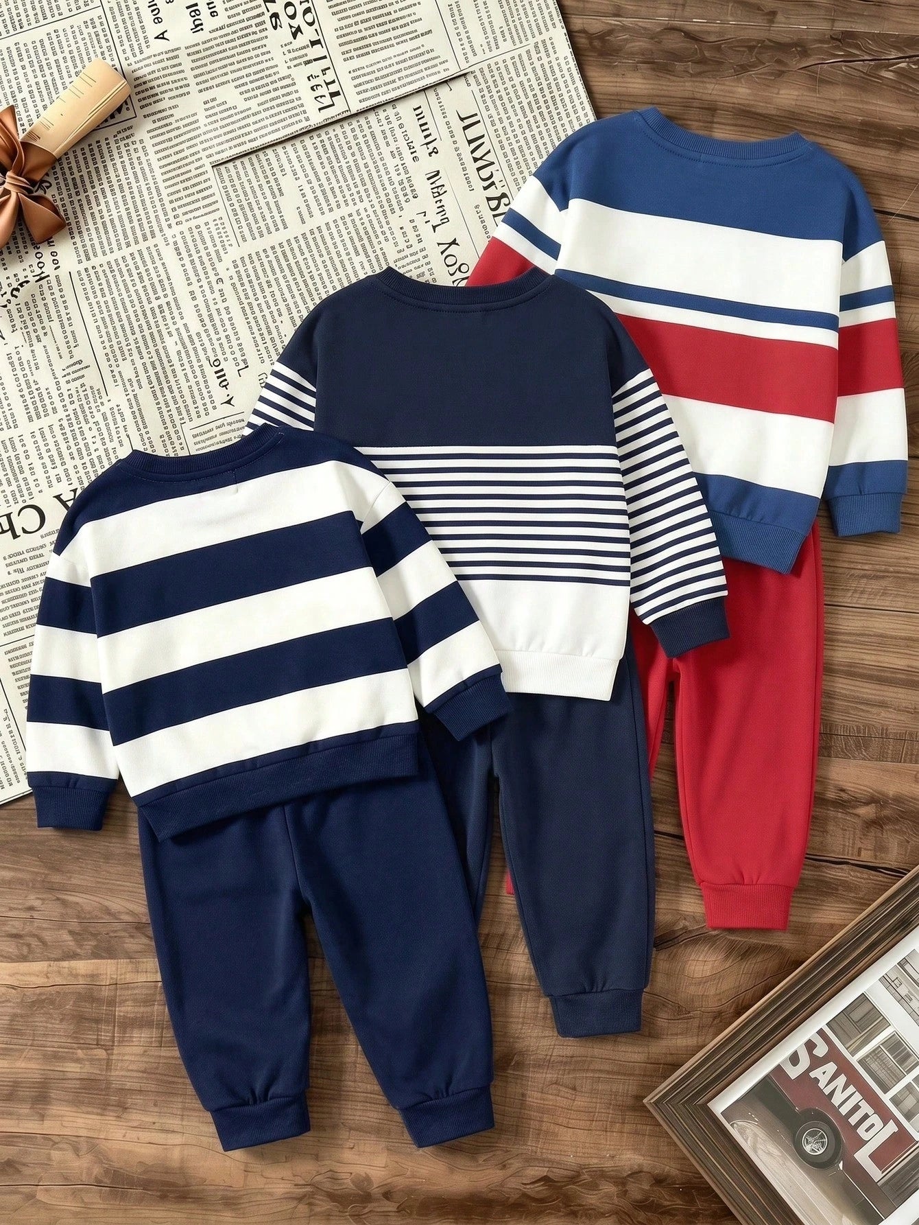 Baby Boys Infant Round Neck Casual Comfortable Outfit