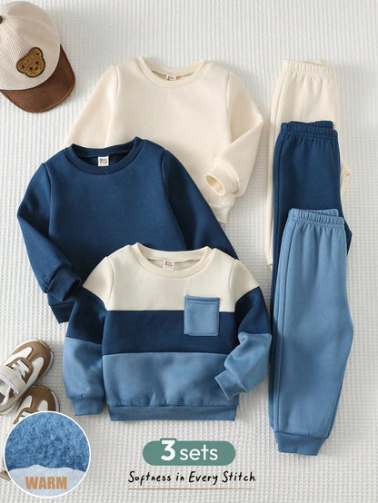 Baby Boys Infant Round Neck Casual Comfortable Outfit