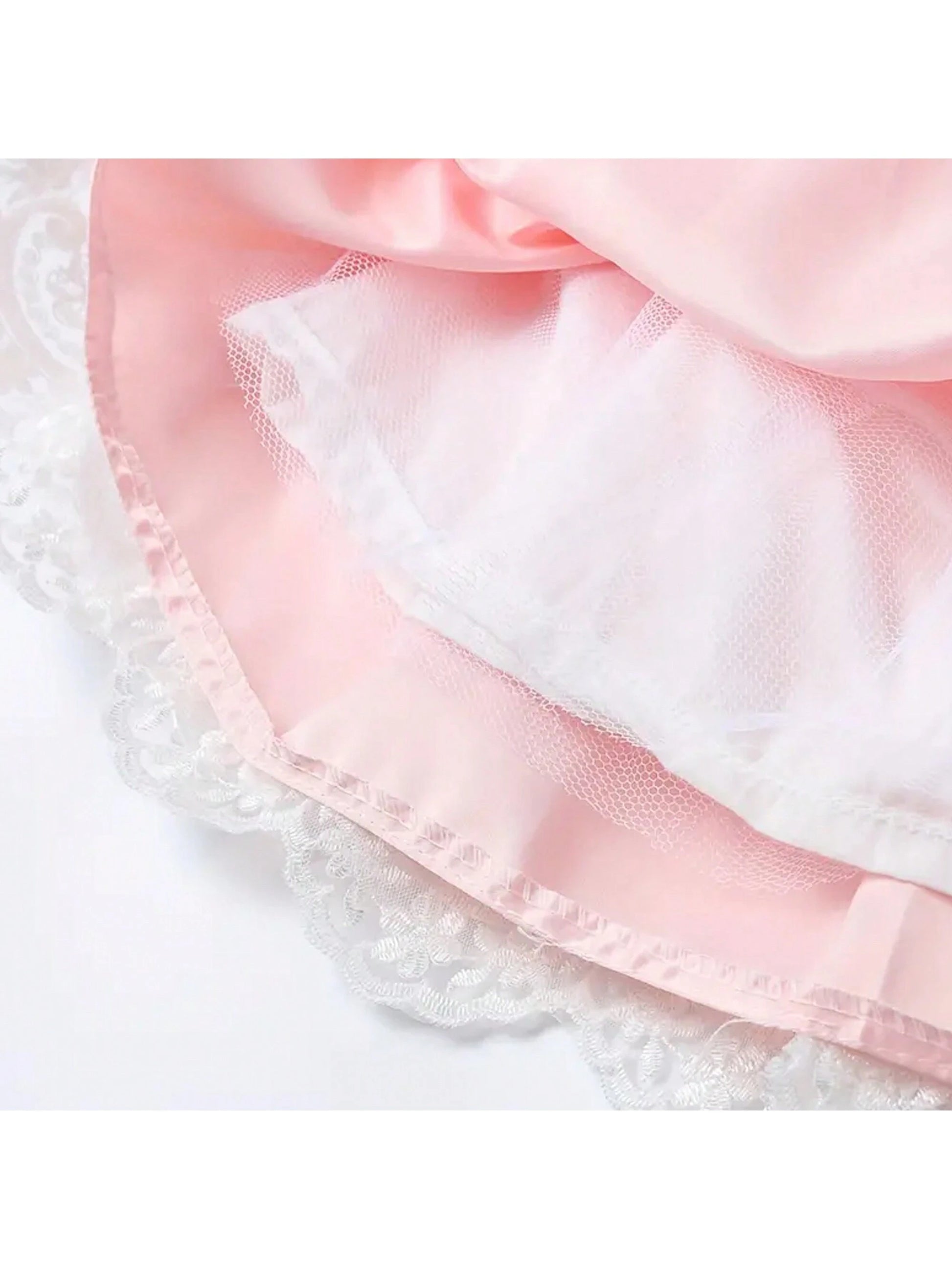 Baby Girl's Lace Bow Princess Dress For Baby Girl First Birthday Dress