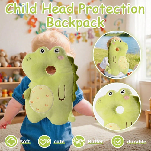 Baby Head Protector Pad Safety Pad For Walking & Crawling,Toddlers Head Safety Adjustable Back-Pack