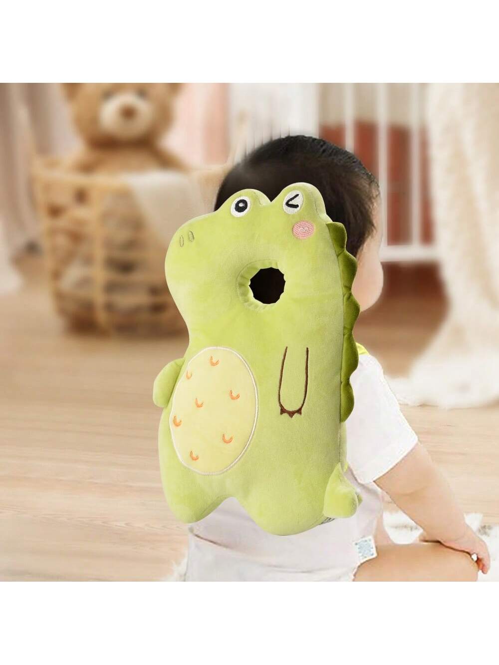 Baby Head Protector Pad Safety Pad For Walking & Crawling,Toddlers Head Safety Adjustable Back-Pack