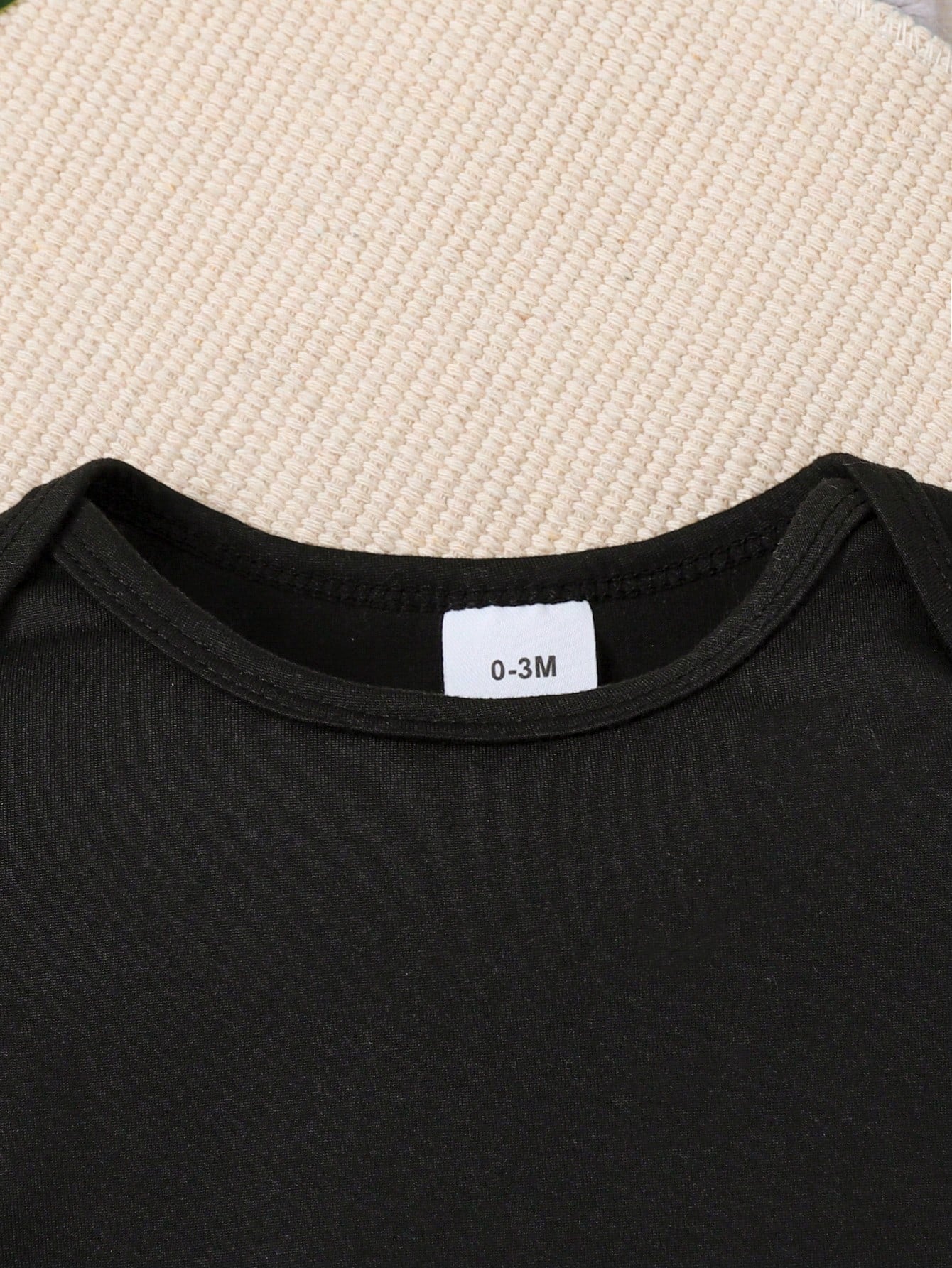 Baby Letter Print Baby Casual One-Piece Short Sleeve Cute Crawler