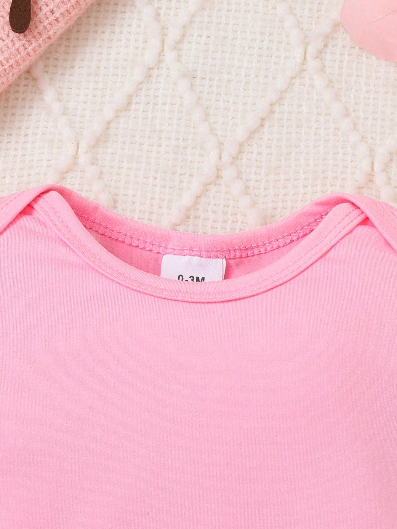 Baby Letter Print Baby Casual One-Piece Short Sleeve Cute Crawler