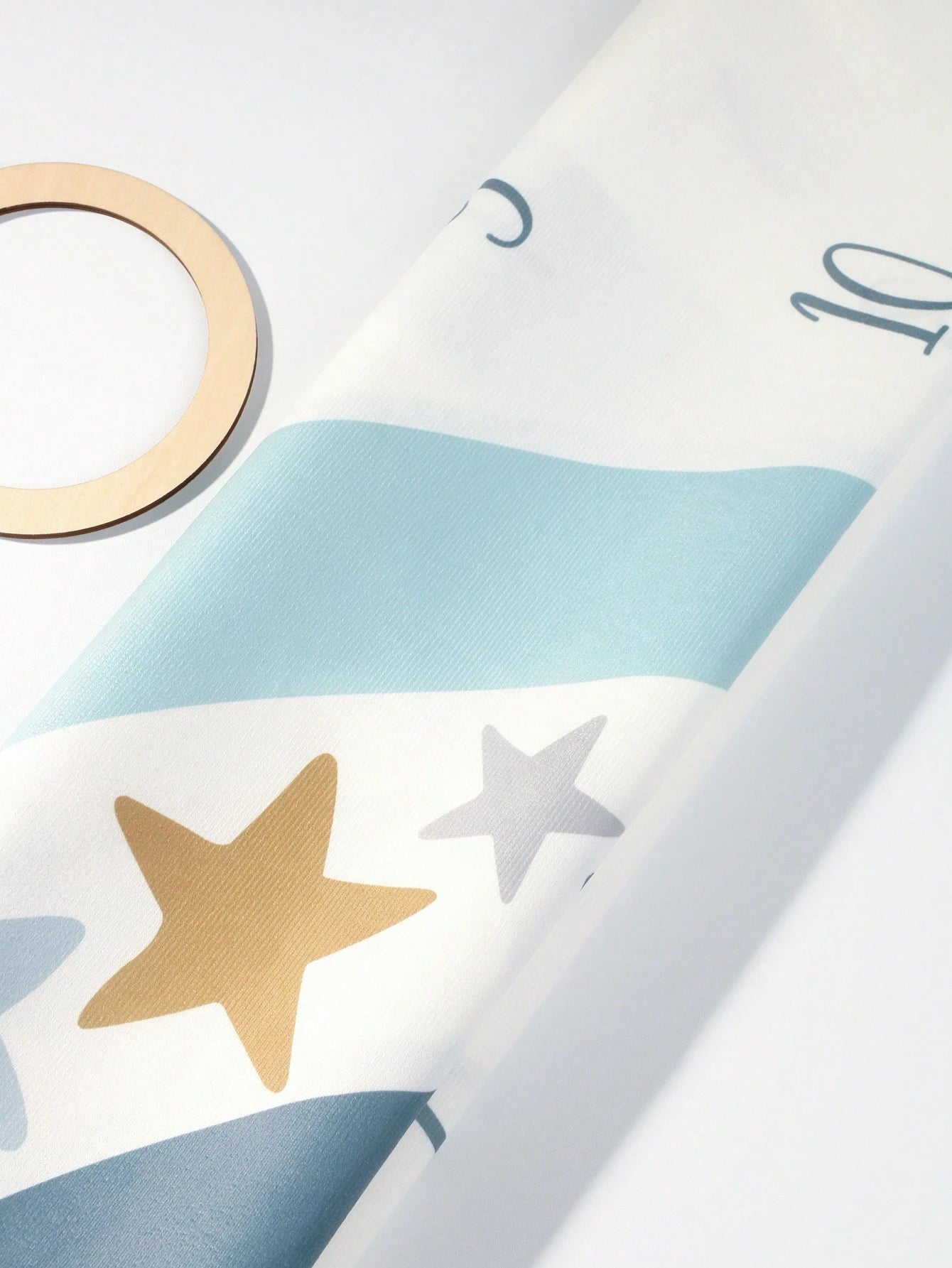 Baby Milestone Blanket With Rainbow & Star Prints