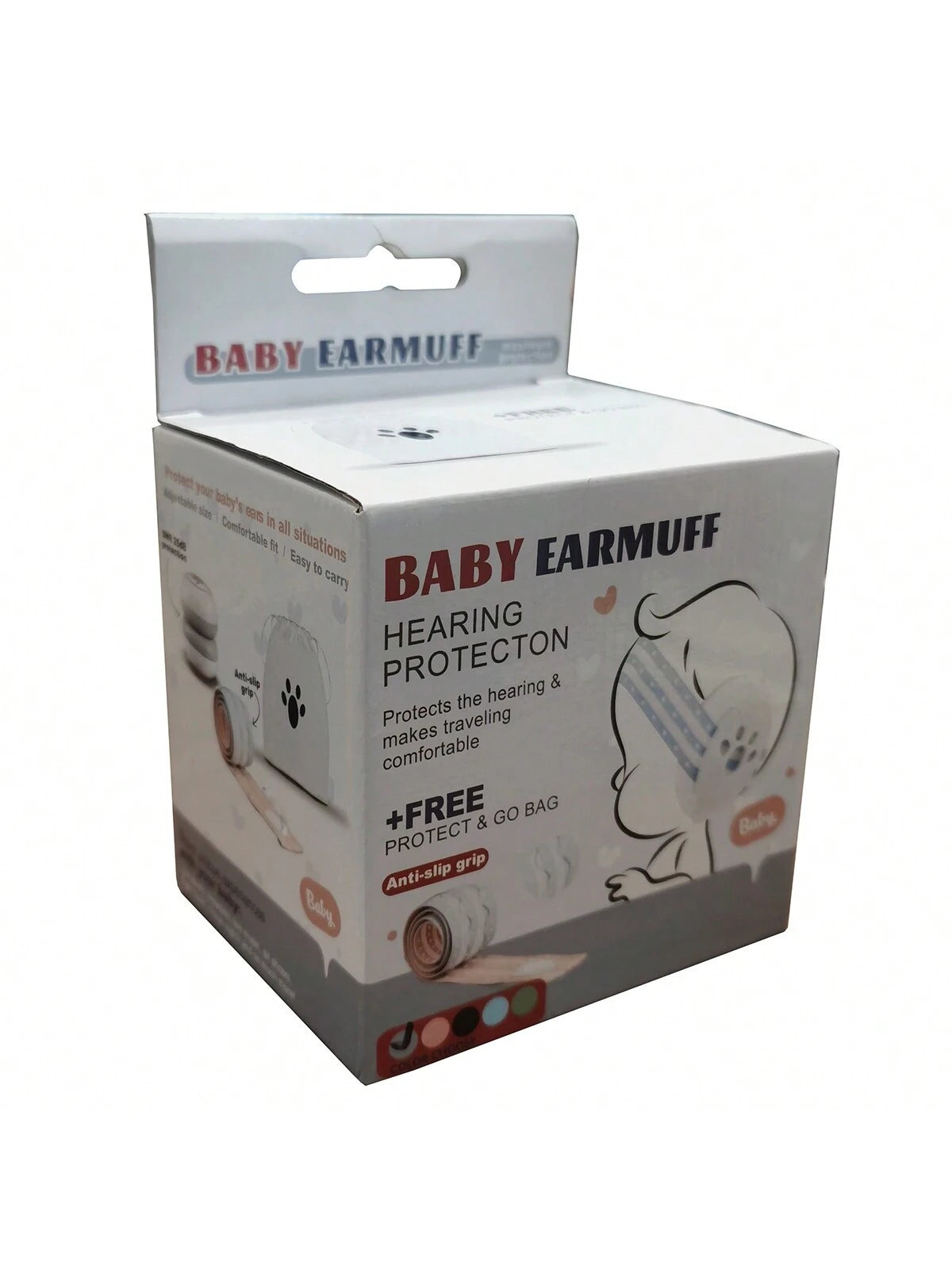 Baby's Ear Protection Headphones For Toddlers Learning To Walk, Noise Reduction, Prevent Hearing Loss And Improve Sleep Baby Shower Family Decorations Gifts