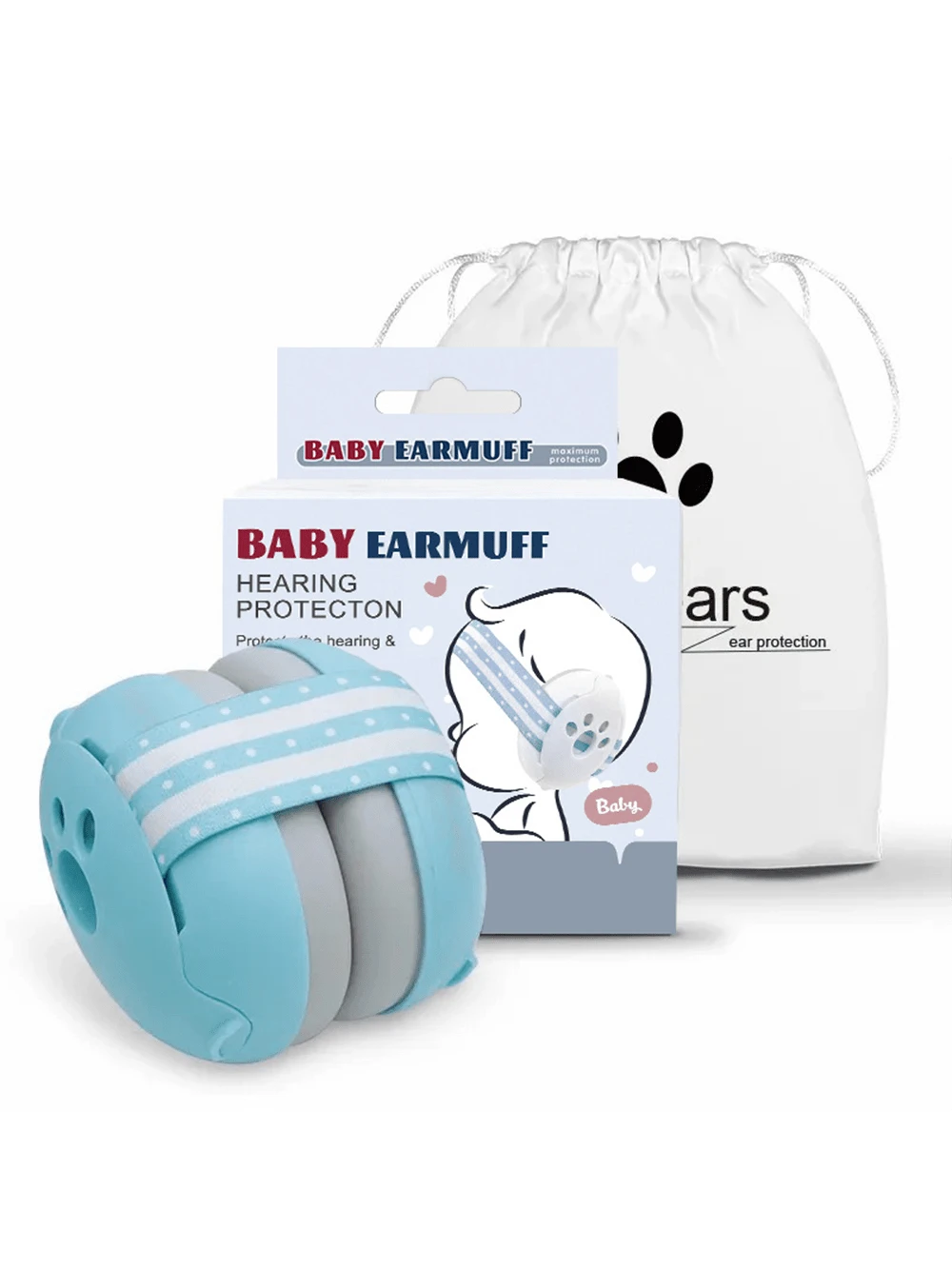 Baby's Ear Protection Headphones For Toddlers Learning To Walk, Noise Reduction, Prevent Hearing Loss And Improve Sleep Baby Shower Family Decorations Gifts