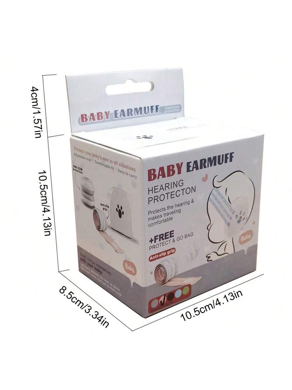 Baby's Ear Protection Headphones For Toddlers Learning To Walk, Noise Reduction, Prevent Hearing Loss And Improve Sleep Baby Shower Family Decorations Gifts