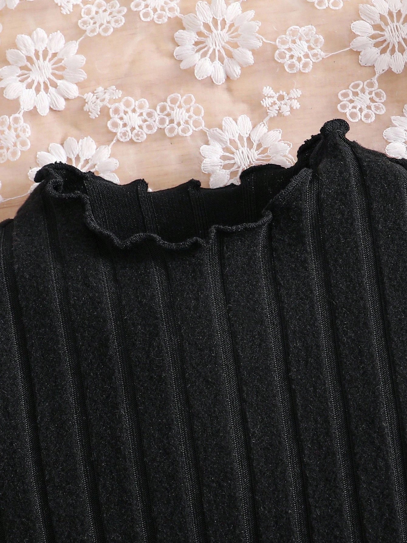 Babygirl Cute Academy Style Polka Dot Apricot Peter Pan Collar Long Sleeve Doll Dress