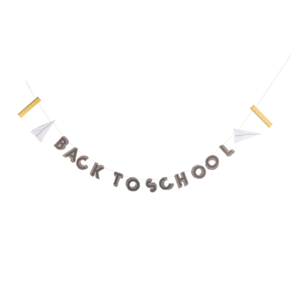 Back to School Banner Garland